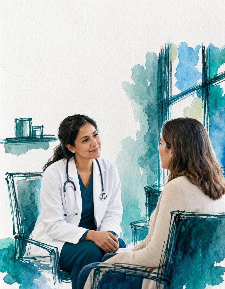 Illustrated portrait of Dr. Grace Lin