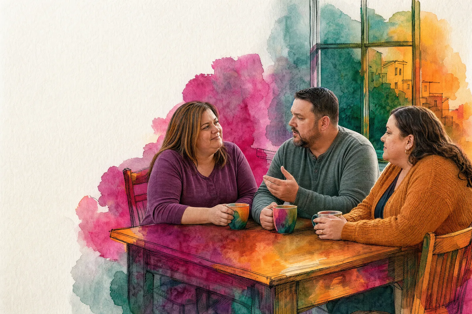 Tell your family about new blood pressure and blood sugar results